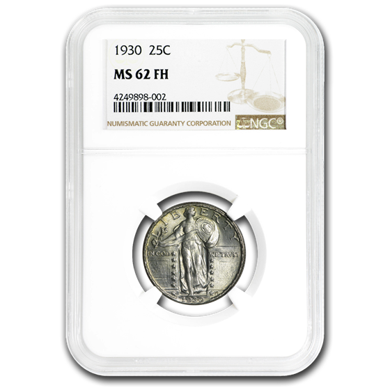 1930 Standing Liberty Quarter MS-62 NGC (FH) 1930 Standing Liberty Quarter MS-62 NGC (FH)